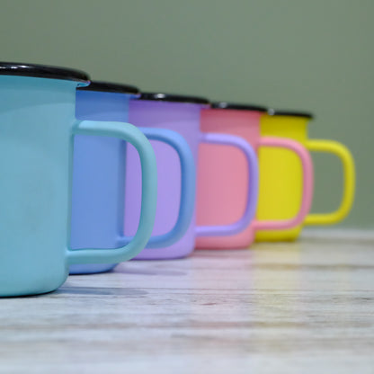 Pastel Matt Enamel Mug 360ml - You are more than enough