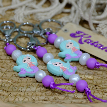 Keyring - Purple Mermaid